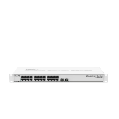 سوئیچ میکروتیک CSS326-24G-2S+RM